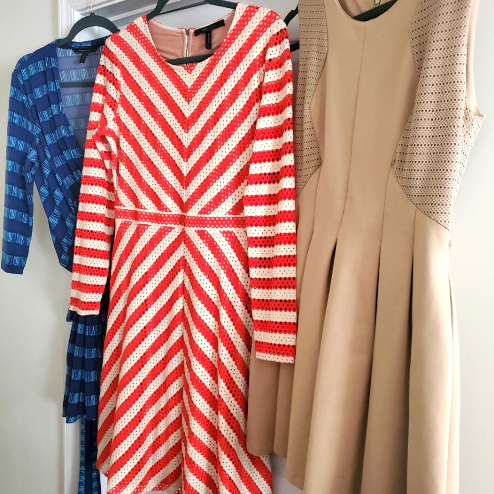 BCBG lot of dresses all size large